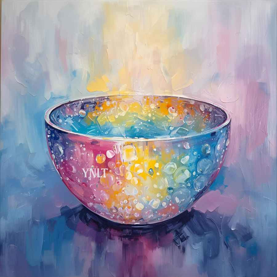 Set of Peaceful Singing Bowl Stickers