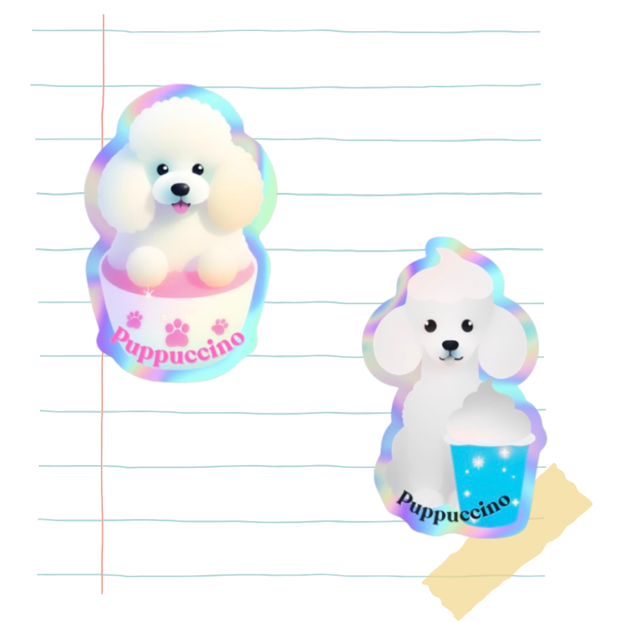 Puppuccino Stickers